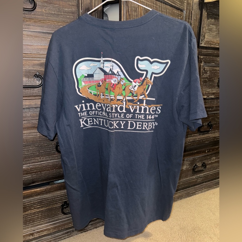 Vineyard Vines Kentucky Derby Pocket Tee